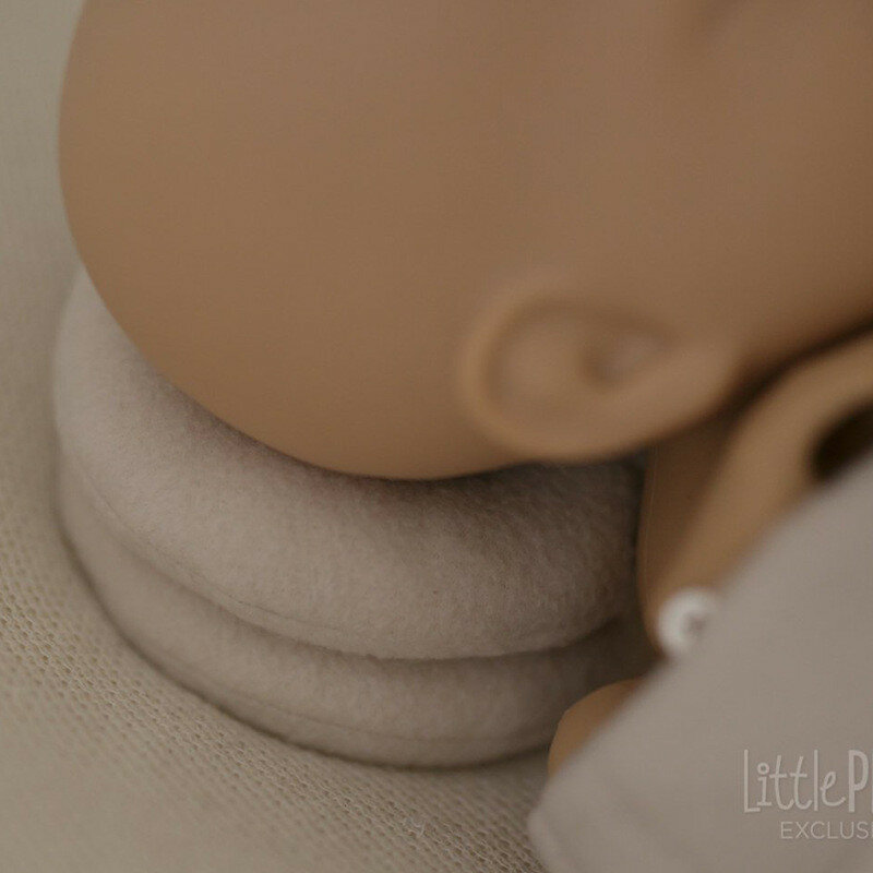 Travesseiro de penas para bebês, almofada para fotos de recém-nascidos