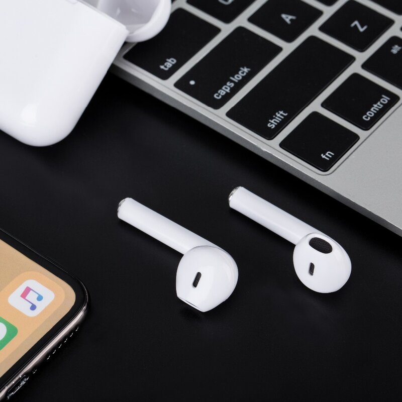 Auriculares Bluetooth i7s TWS, miniauriculares inalámbricos Bluetooth 5,0, auriculares estéreo con caja de carga, micrófono para iPhone Android