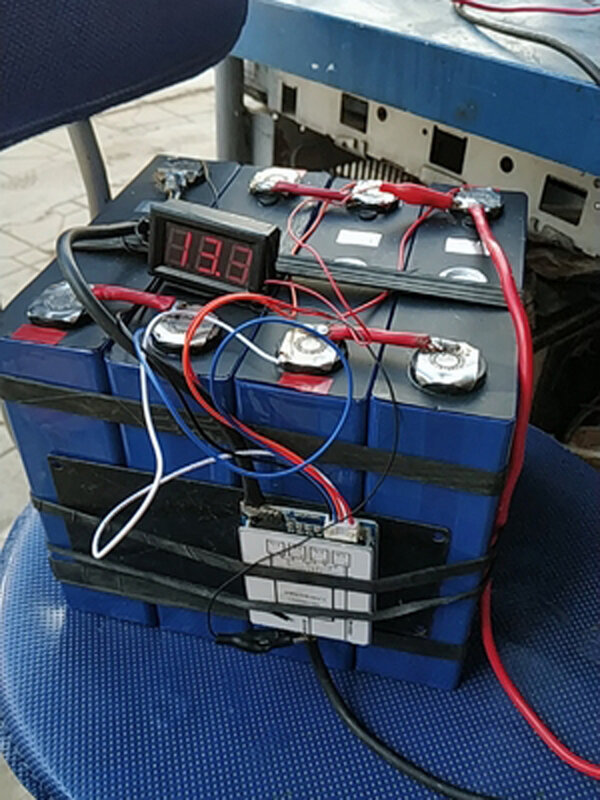 Placa de protección de batería de litio Lifepo4, 12V, BMS, 50A, 100A, 150A, con equilibrio de alta corriente, paquete de 4 celdas, arranque de coche MOS