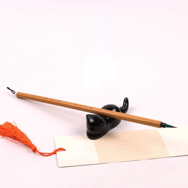 Chinese Kalligrafie Borstel Pen Wezel Haar Lian Borstels Aquarel Nauwgezet Schilderen Fijne Lijn Cursieve Script Calligraphie Pen