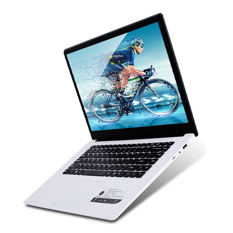 Горячая продажа 15,6-дюймовый HD ультра тонкий 8 ГБ + 128 ГБ четырехъядерный Win10 Notbook компьютер для школы