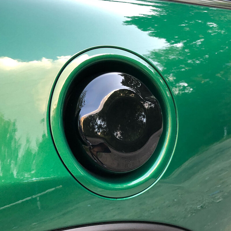 Stiker dekorasi penutup tangki bahan bakar mobil, stiker dekorasi untuk MINI Cooper S JCW F56 F55 F57 2.0T Aksesori eksterior penataan otomatis