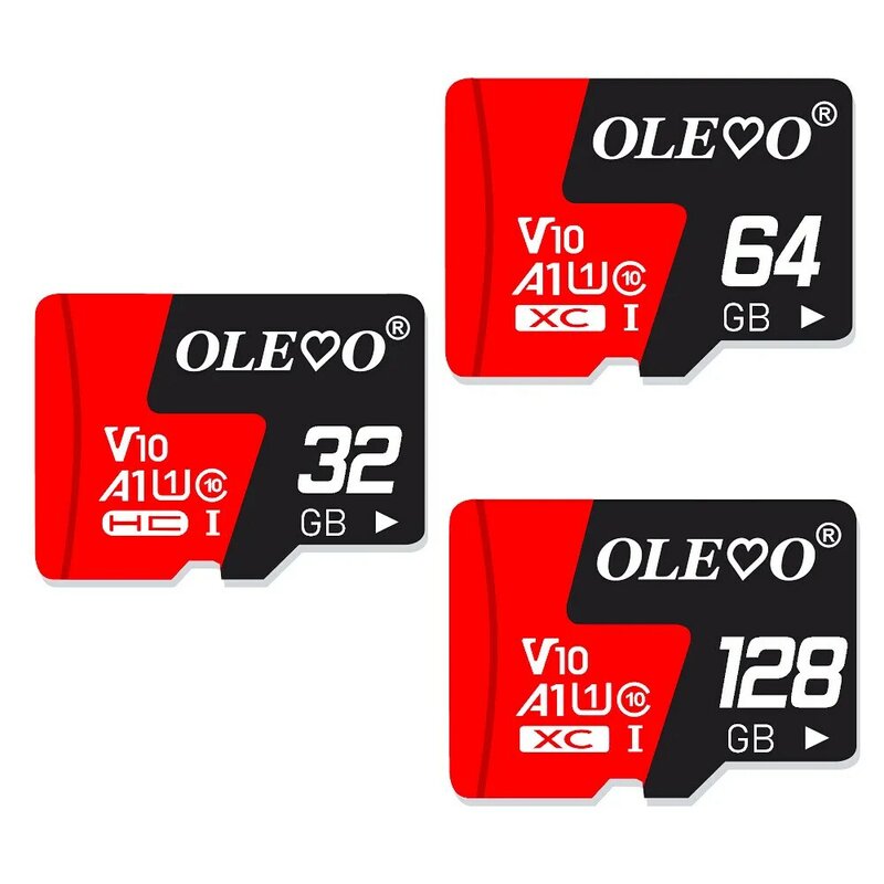 Carte mémoire Mini SD pour smartphone, tablette, conduite, MP3, TF, classe 10, 16 Go, 32 Go, 64 Go, 100% Go, 128 d'origine