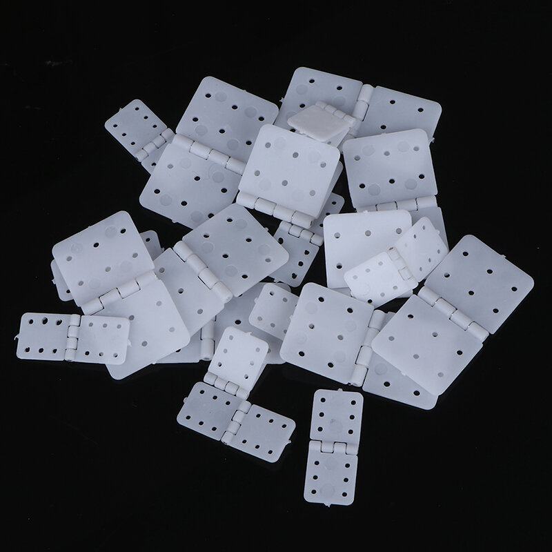 10pcs/lot White Hinge Linker Plastic for RC Airplane Aircraft Helicopter Quadcopter Wholesale