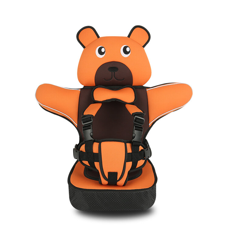 Papa Bear sedia di sicurezza per bambini semplice cinturino portatile ecologico rialzato e addensato 0-12 anni disponibile