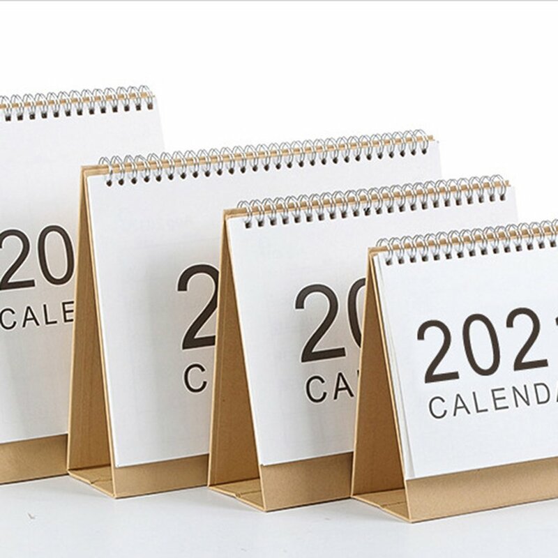 Kalender Sederhana Acara Kreatif 2021 Perusahaan Desktop Kantor Aksesori Kalender Rumah Tangga Hadiah Indah