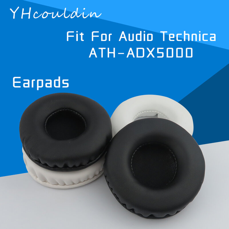 Yhcouldin Oorkussen Voor Audio Technica Ath ADX5000 ATH-ADX5000 Hoofdtelefoon Accessaries Vervanging Leather