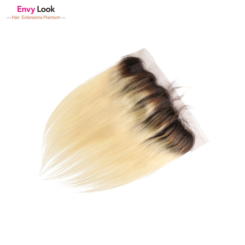 Envy Look Ombre 1b 613 4*13 кружевной фронтальный с детскими волосами бразильский человеческий прибор Remy волосы блонд цвет для черной женщины салон