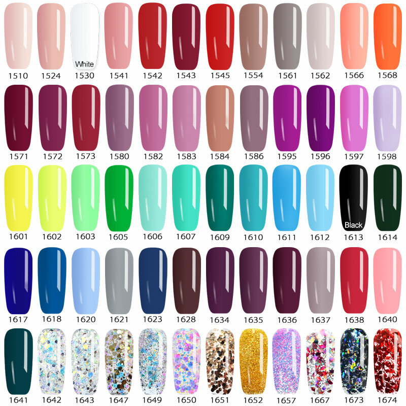 Venalisa краска гель 60 цветов s 5 мл профессиональная краска для ногтей Цветной Гель-лак для УФ-гель для дизайна ногтей Гель-лак