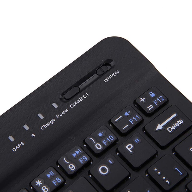 Teclado sem fio bluetooth teclado para argos alba 7 8/arbusto eluma b1/mytablet 7 8 tablet teclado de borracha recarregável