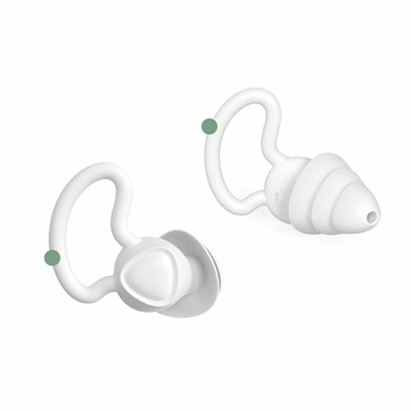 1 пара затычек для ушей с шумоподавлением, водонепроницаемые затычки для сна