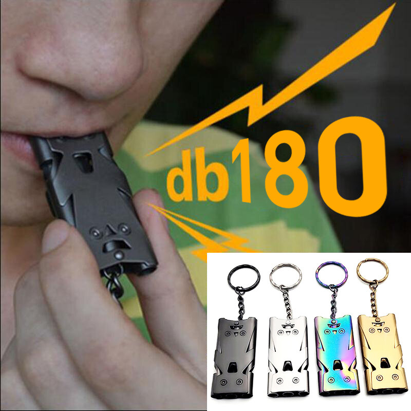 Outdoor Camping Survival Whistle Frequency Whistle Multifunctional Portable EDC Tools SOS Earthquake Emergency Survival Whistle
