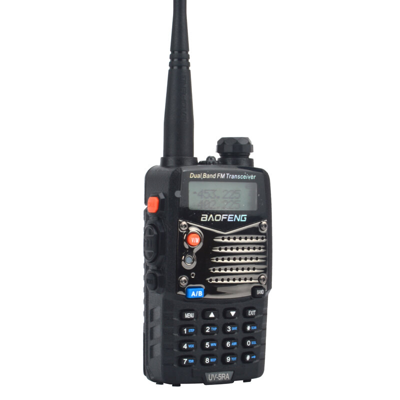 Baofeng walkie talkie UV-5RA vhf/uhfデュアルバンド5w128chポータブルfm双方向ラジオ (イヤピース付き)