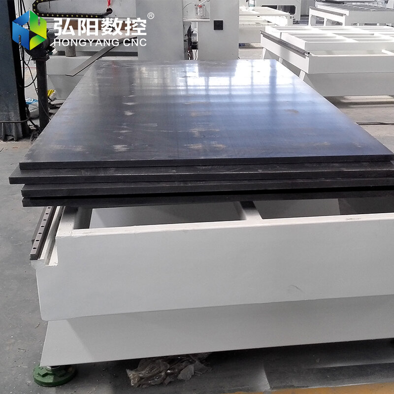 Tablero de adsorción al vacío CNC, tablero de densidad neumático de grabado de madera, tablero duro de grabado de puerta de madera