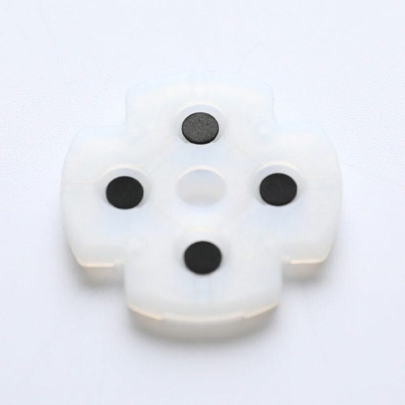 シリコン製の交換用ボタン,ps4用のゴム熱伝導パッド,1セット