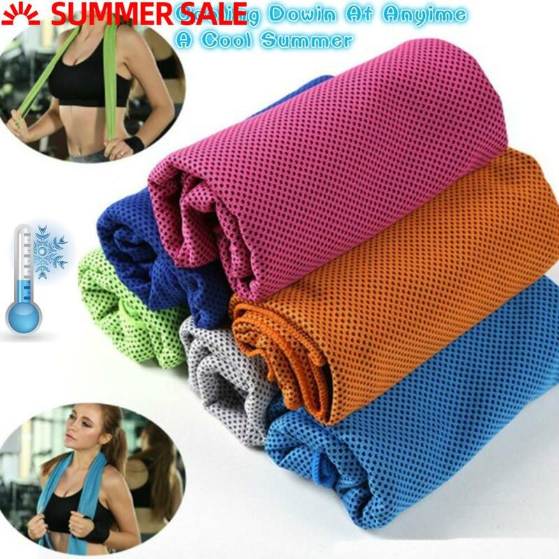 27*85 1 Pcs Golf Towel Survival Gear Cooling Towel for Sports, Workout, Fitness Gym Yoga Pilates Travel Camping & More