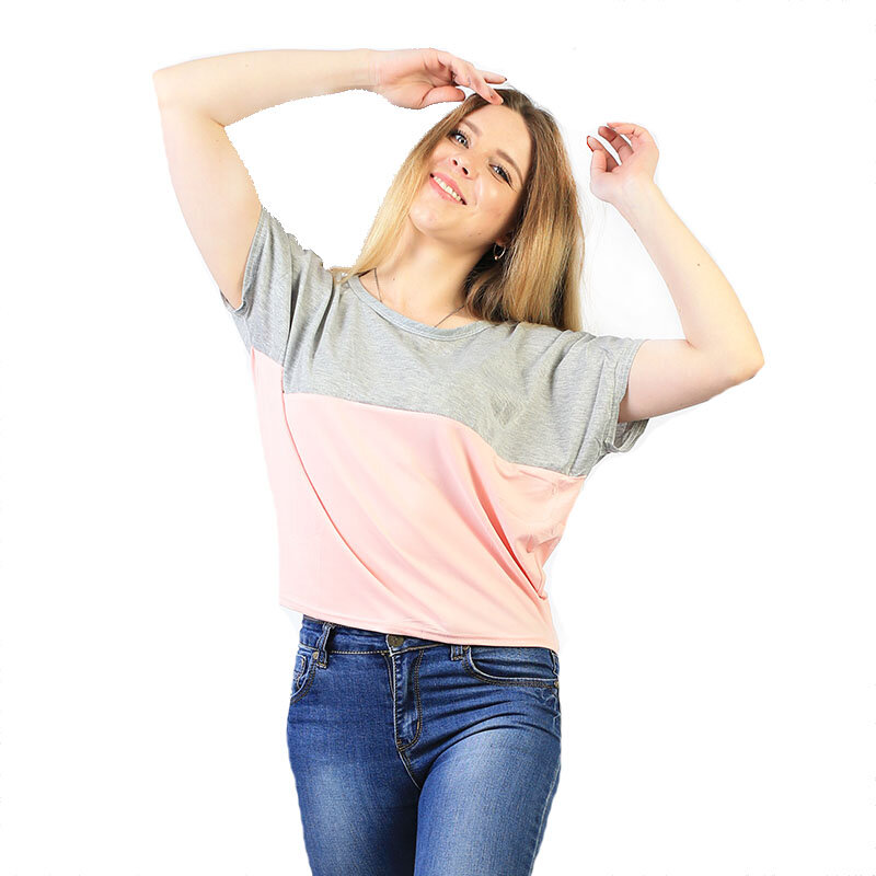 AECU 2021 Новая женская блузка большого размера с принтом птицы летучая мышь рубашка с коротким рукавом шифоновые блузы женские рубашки одежда Летние Стильные
