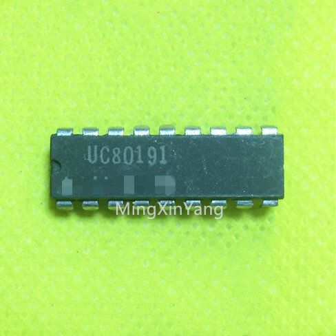 Circuito integrado IC chip, 5 uds., UC80191 DIP-18