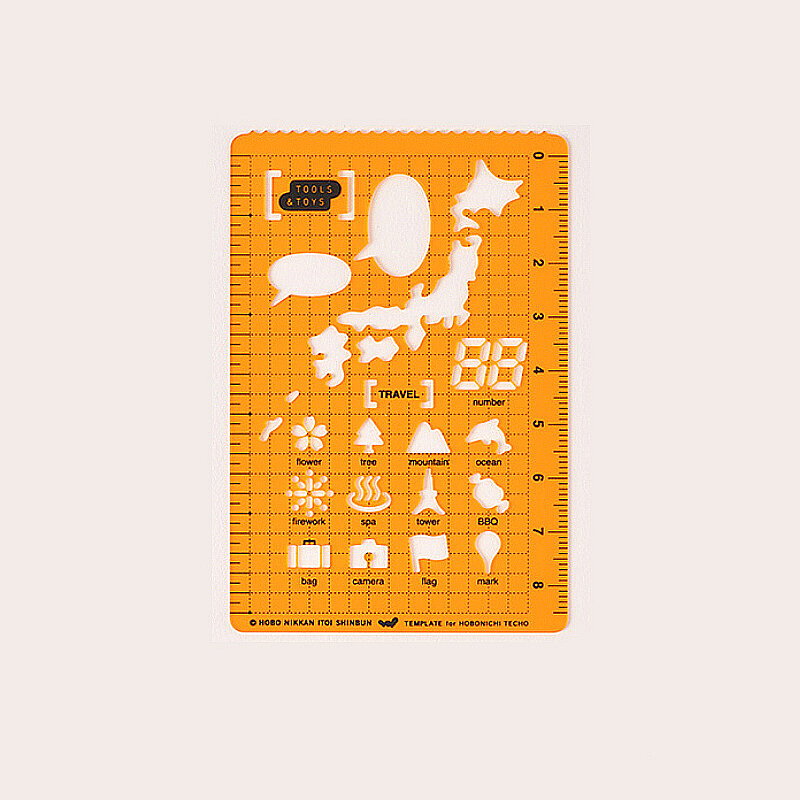 Японский шаблон изображения линейка DIY бумажная карта картина трафарет инструмент для рисования чертеж линейки шаблон товары для рукоделия