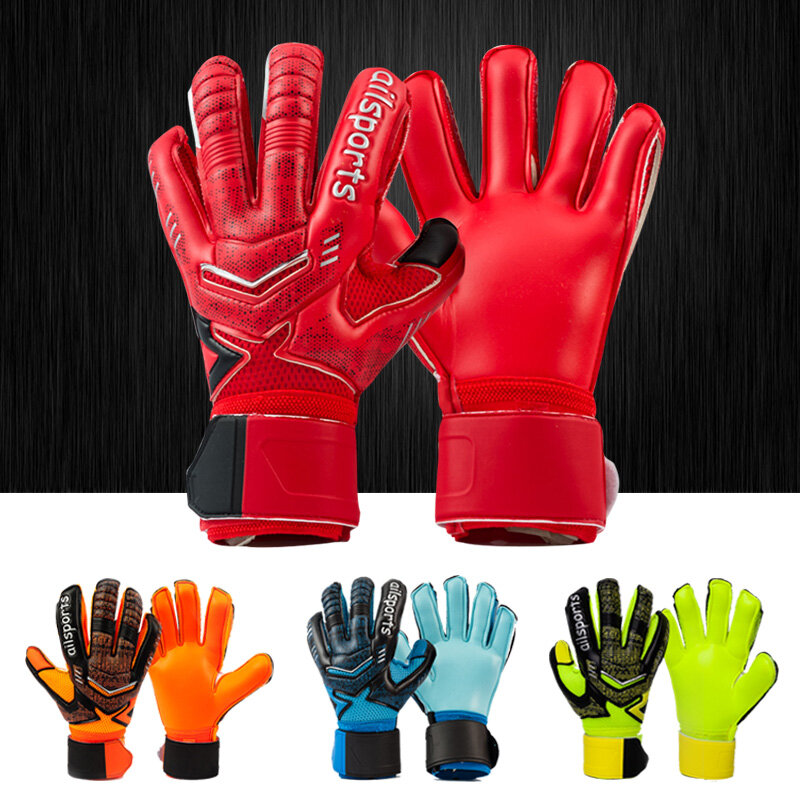 Gants de gardien de but de football en latex pour enfants et adultes, gants de gardien de but professionnels, protection des doigts, nouveau design