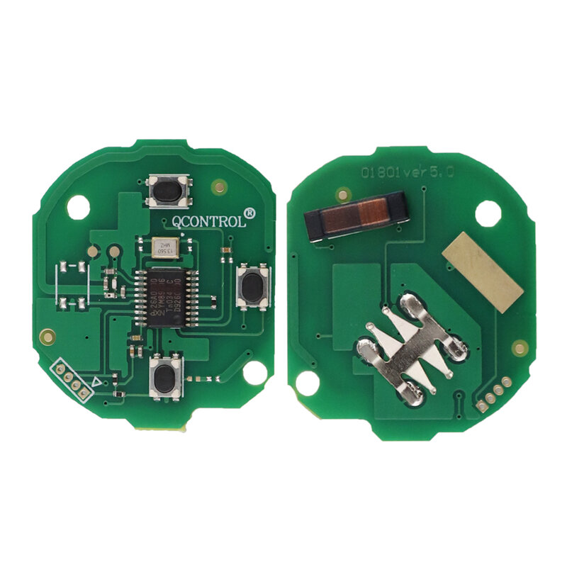 YIQIXIN-llave inteligente remota para coche, dispositivo con 3 botones, transmisor de entrada sin llave, Chip 451, 2007-2013, 433Mhz, para mercedes-benz Smart Fortwo 7941