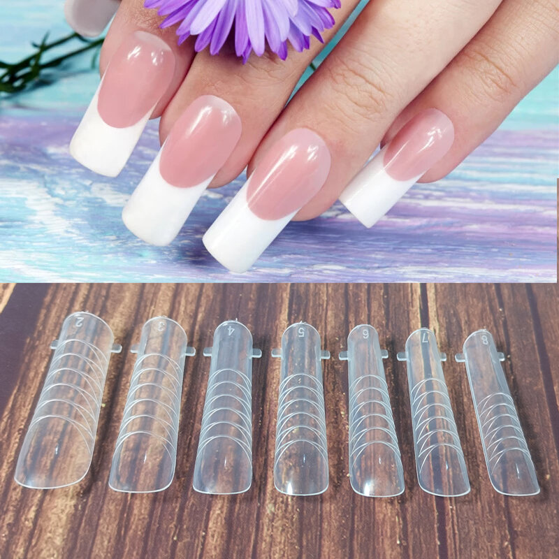 120/60PCS Nail Forms Art Tools For UV Gel Quick Building Extension Forms Top Molds Dual Forms Upper Forms For Nails Mold