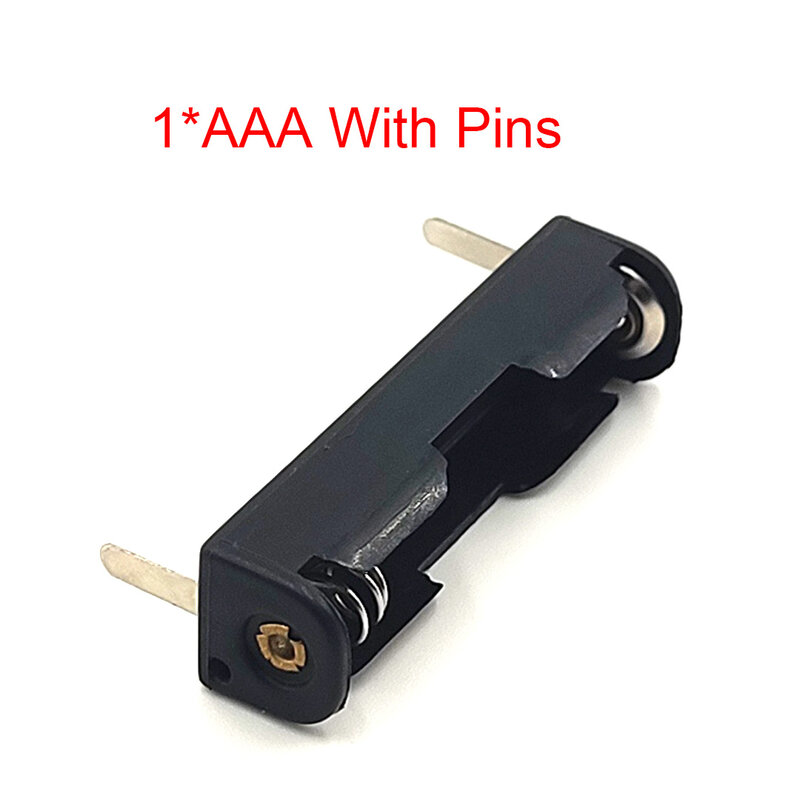1*AAA Battery Holder With Pin  SMD Battery Case Battery Compartment Single AAA Battery Box 1.5V