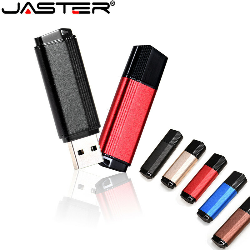 JASTER 최신 스타일 플래시 드라이브 pendrive 4GB 8GB 16GB 32GB 64GB USB 플래시 드라이브, 안드로이드 폰, 태블릿, 노트북에 적합