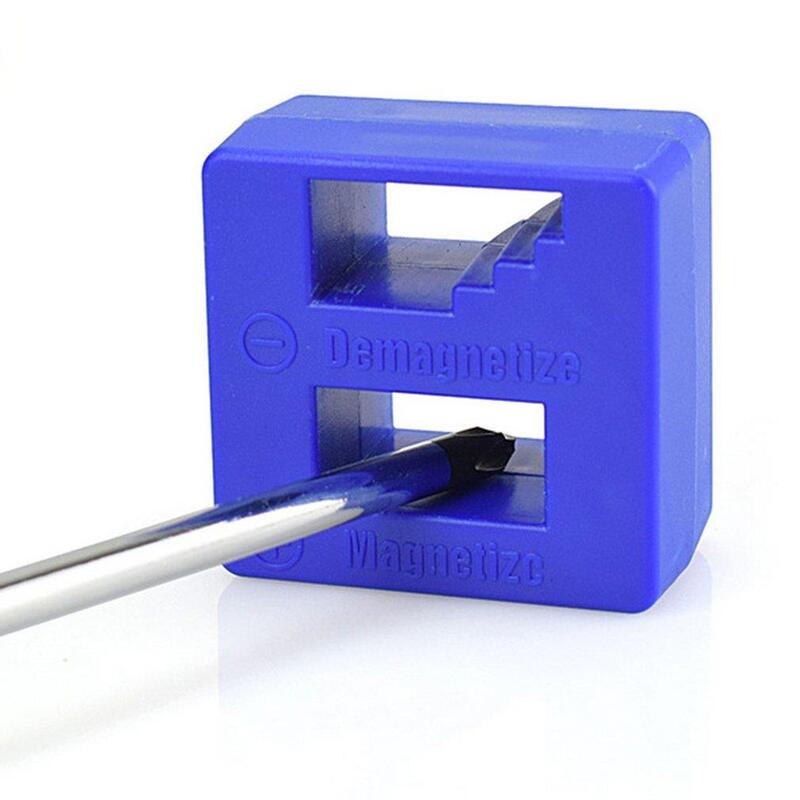 Chave de fenda desmagnetizador mais dispositivo magnético de dupla utilização desmagnetizador de chave de fenda