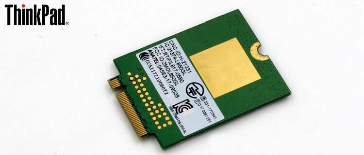 Fibocom โมดูล Cat9 L850-GL FRU 01AX792 LTE สำหรับ ThinkPad X1คาร์บอน6th/7th X280 T580 P53 X1 5th ชุดโยคะ X380 L580โยคะ