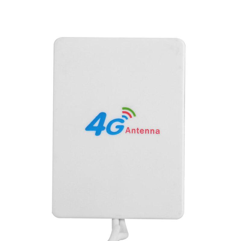 Antena de banda larga 28dbi 4g 3g lte 2 x ts9, amplificador de sinal para roteador móvel