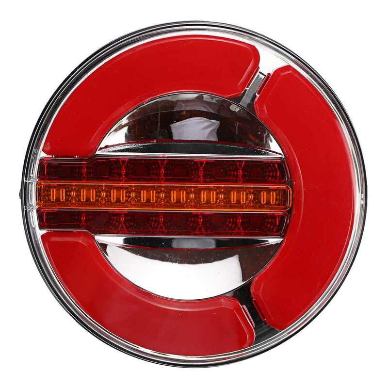 12-30V Dynamic LED รถพ่วงรถบรรทุกไฟท้ายไฟเบรค DRL กระแสเงินสด Turn สัญญาณหลอดไฟสำหรับรถยนต์เรือรถบัส Camper ไฟท...