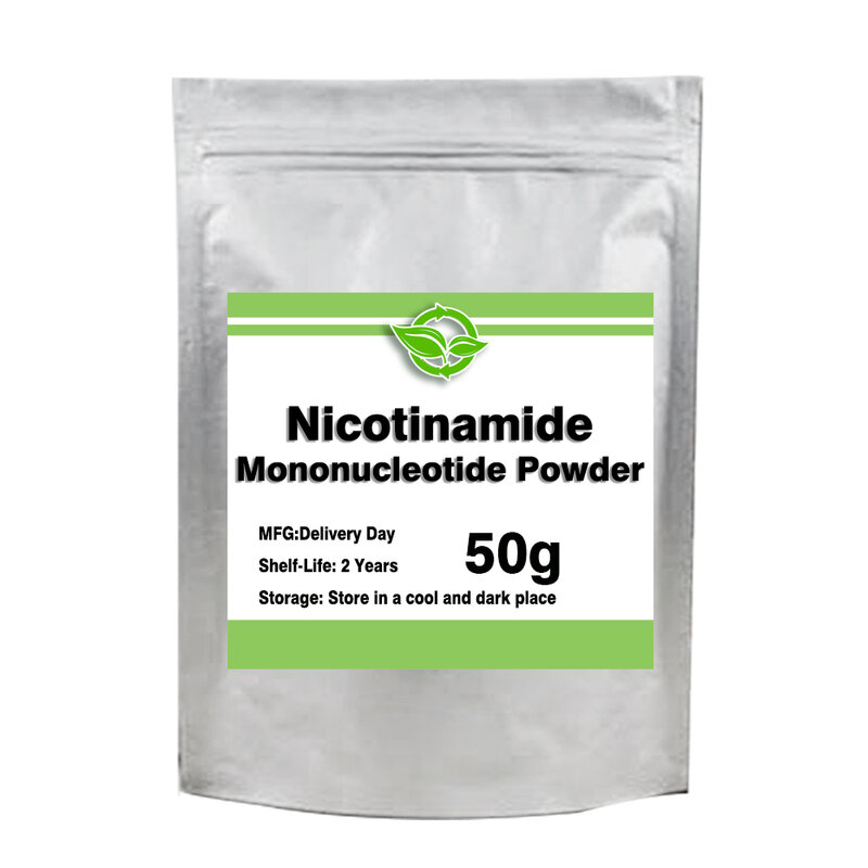 100% czysty naturalny mononukleotyd nikotynamidowy (NMN) proszek wybielający skórę i zapobiegający starzeniu