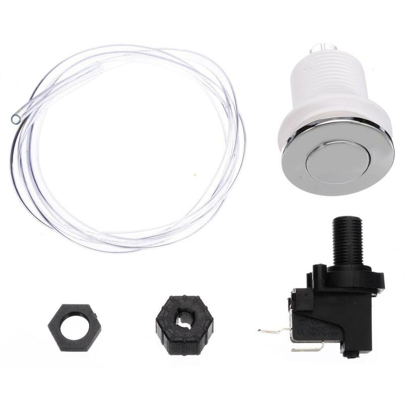 16A On Off Push Air Button Switch Jet Tool Set Pneumatic Air Pressure Switch Knob Bath Spa Tubing Kits For Home Tools