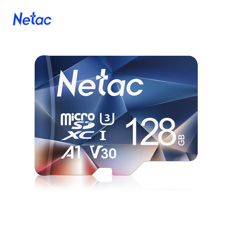 Netac-tarjeta de memoria Flash para Smartphone y PC, tarjeta sd de 128gb, Clase 10, TF, 64gb, 128gb, Max 100, Mb/s