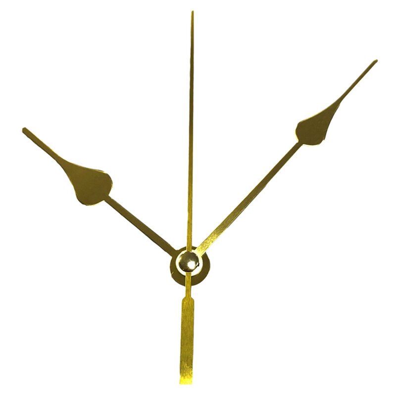 10Pcs fai da te movimento silenzioso lancette mandrino orologio al quarzo da parete meccanismo di movimento strumenti di riparazione Kit orologio parte