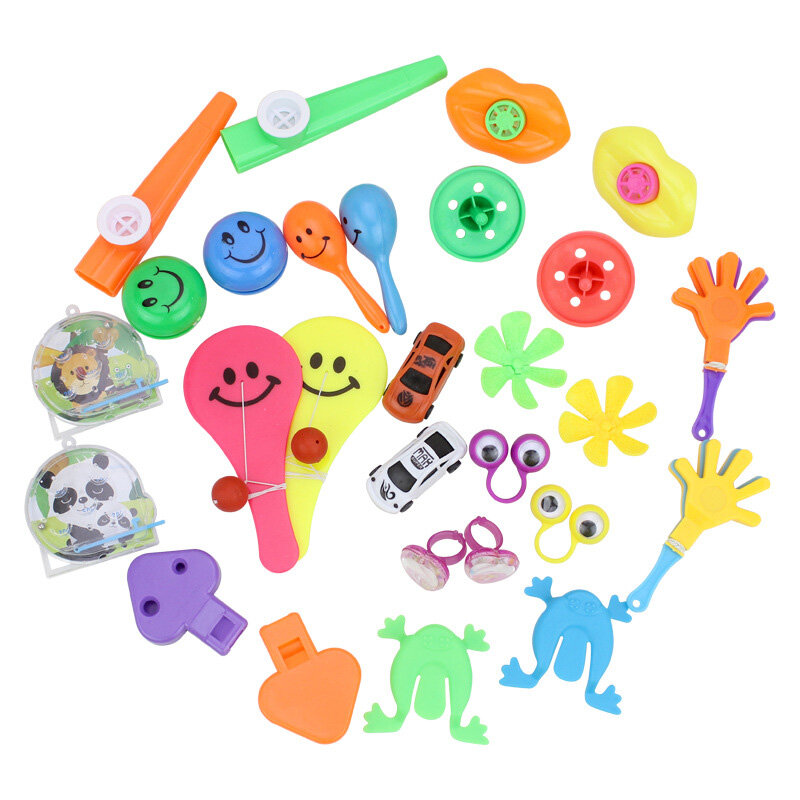 100pcs bambini Puzzle giocattolo forniture per feste giocattoli riempitivi di compleanno regalo per feste aula scatola del tesoro giocattoli di compleanno