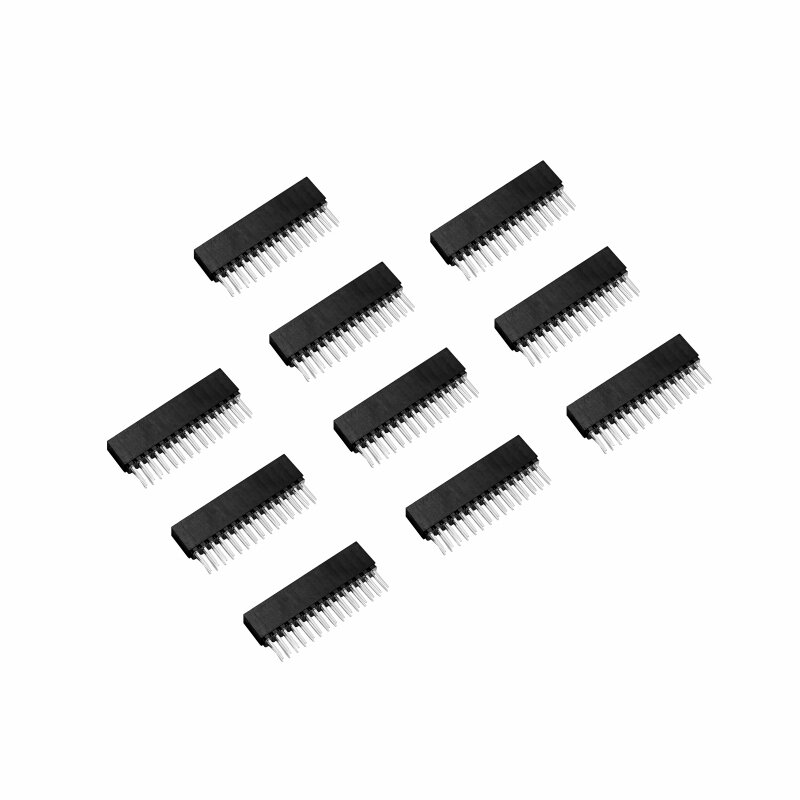 M5Stack Official 2×15 Pin Header Socket for 13.2 Module (10pcs) M-BUS Bus Expansion Header Set
