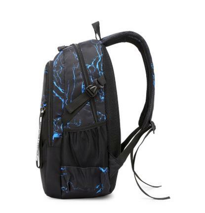 Nova carga usb náilon mochilas colégio feminino escola 3 conjunto mochila grande saco de viagem à prova dwaterproof água saco sac a dos caneta saco