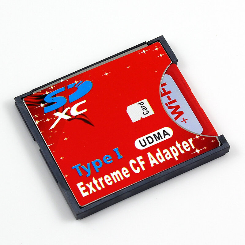 Cartão de memória sem fio, wi-fi, sdhc, sdxc, original, para tipo i, compacto, flash, adaptador para cartões de câmera slr