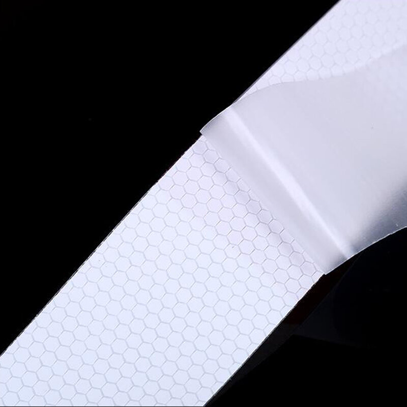 5cmx50m/Roll Reflective Tape Sticker Truck Self-adhesive PET Warning Conspicuity Tape for Barrier Trailer Manufacturer