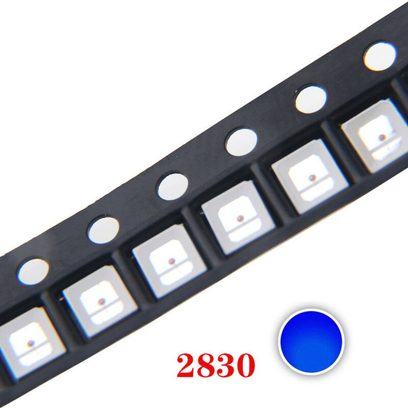 Cuentas de lámpara LED de 21-25lm, Chip LED de 21-25lm, blanco, rojo, verde, azul, rosa, amarillo, SMD de 2835 cuentas, DC3.0-3.4V 60MA, parches, 500 Uds.