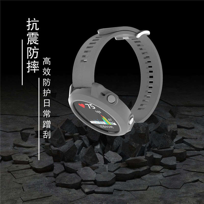 Etui ochronne TPU do Garmin Forerunner 645/645 Music Smart Watch Cover Shell Replacement Shockproof miękkie przezroczyste etui nowe