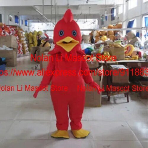 Big Rooster Mascot Cartoon Costume Set, Role Playing Game, publicidade, Masquerade Party, Carnaval de Páscoa, tamanho adulto 1251, venda quente