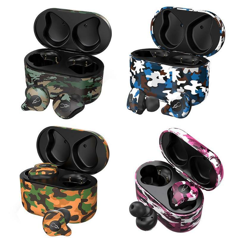 Camouflage Sabbat E12 Ultra Camouflage TWS Wahre Wireless v 5,0 Bluetooth aptX Kopfhörer Drahtlose ladegerät Headset In-Ohr