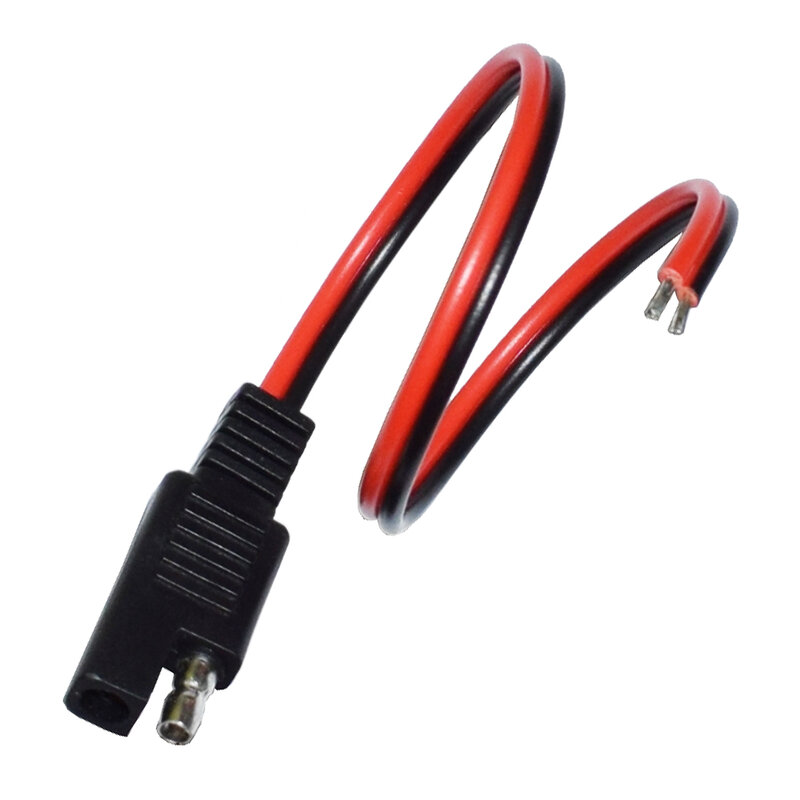 Cable de extensión automotriz SAE Power, Cable de desconexión rápida, 18awg, 30CM, 2 pines, 5 unidades