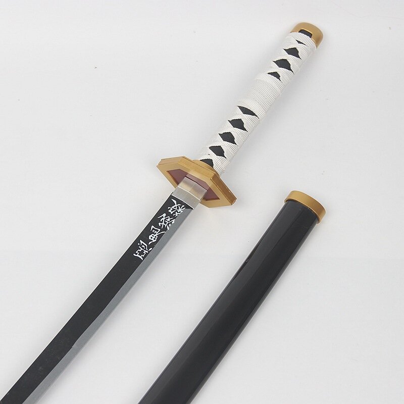 1:1 edición Original cuchillo de madera espada arma demonio Matador hoja del diablo Cosplay Samurai espada Ninja Katana juguetes de utilería para adolescentes