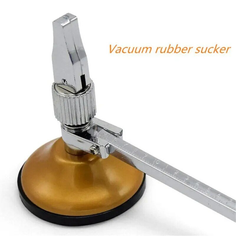 Compasso profissional cortador de vidro multi-função de alta precisão diâmetro compassos corte com ventosa cozinha ventilador