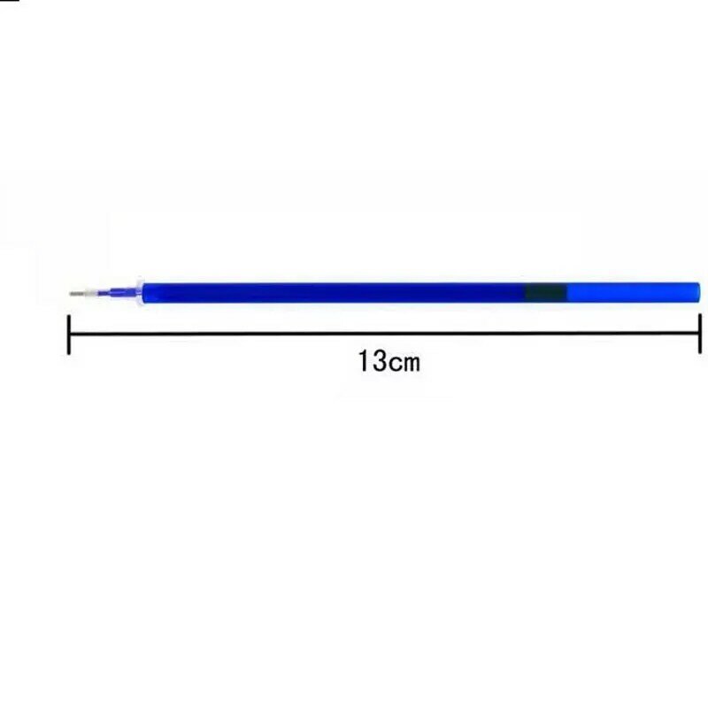 Apagável Caneta Gel Recargas Rod Set, Bala Lavável Handle Pen para a Escola, Ferramentas de escrita, Papelaria Kawaii, 0.5mm, 0.7mm