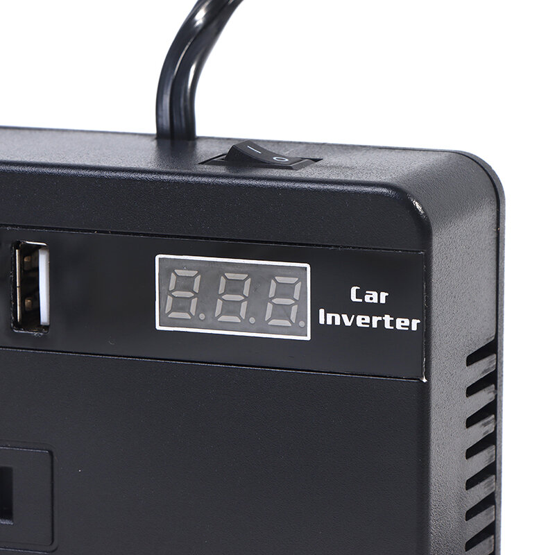 Car Inverter 150W 12V/24V To 110V/220V Cigarette Lighter Power Inverter Adapter in-car use Tablet pc DVD player, digital camera